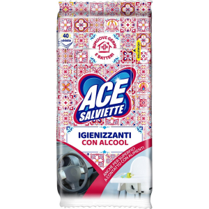 ace salviette igienizzante alcool40 pezzi bugiardino cod: 980634493 