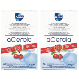 Cerca Offerte di acerola vitamina c 80 tavolette 2x80 g compresse masticabili e acquista online