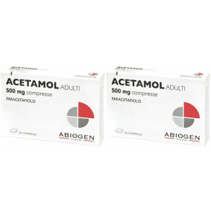 Cerca Offerte di acetamol adulti 500 mg compresse set da 2 2x20 pz compresse e acquista online