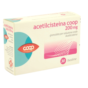 acetilcisteina co 30 bustine 200mg bugiardino cod: 041210016 