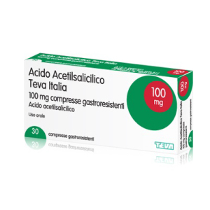 acido acetilsal te 30 compresse 100mg bugiardino cod: 042207011 