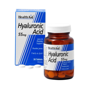hyaluronic acid 55 mg integratore alimentare bugiardino cod: 920965504 