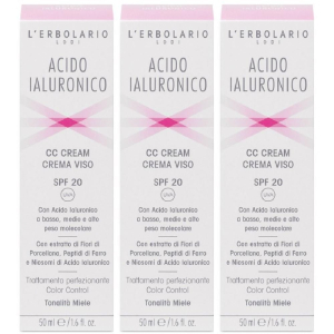 Cerca Offerte di acido ialuronico cc cream miele spf20 50 ml 3x50 ml e acquista online