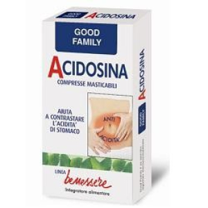 acidosina good family 30 compresse bugiardino cod: 931066423 