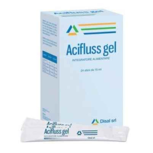 acifluss gel 24stick 15ml bugiardino cod: 970371415 