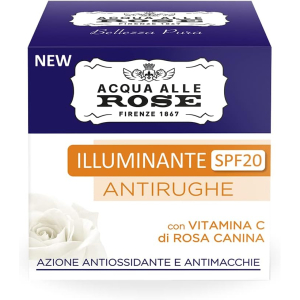 Acqua alle rose - illuminante - crema antirughe spf20 anti-macchie 50 ml