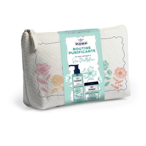 Acqua alle rose routine purificante cofanetto 1 gel lavaviso purificante 200 ml + 1 crema viso idratante purificante 50 ml