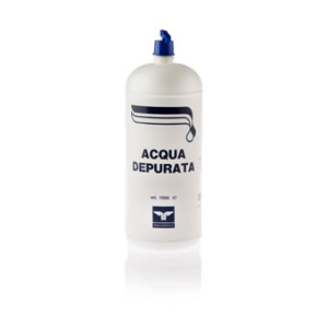 acqua depurata fl 1000ml bugiardino cod: 908032295 