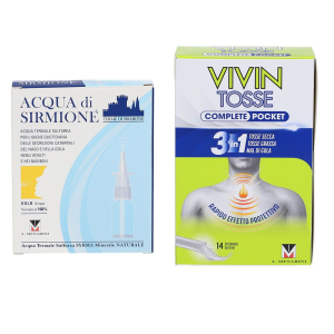 Cerca Offerte di acqua di sirmione® + vivin tosse complete 3in1 pocket secca, gra e acquista online