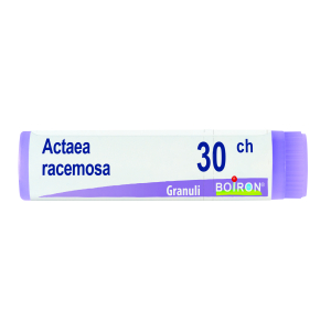 actaea racemosa 30ch gl 1g bugiardino cod: 046364701 