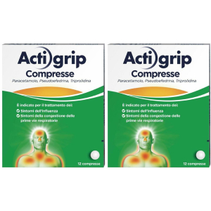 Cerca Offerte di actigrip 12 compresse per raffreddore cefalea mal di testa febbre e in e acquista online