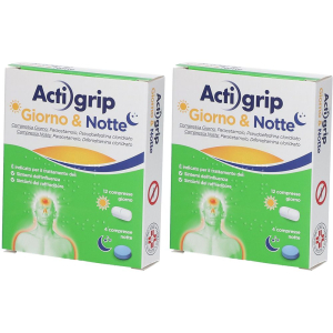 Cerca Offerte di actigrip giorno & notte compresse set da 2 2x16 pz compresse e acquista online