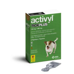 activyl tickplus 4p 1ml 5-10kg bugiardino cod: 104469059 