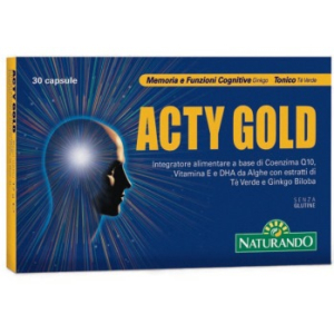 acty gold 30 capsule bugiardino cod: 900053277 
