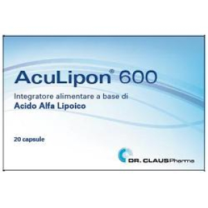 aculipon 600 integratore alimentare 20 bugiardino cod: 924545902 