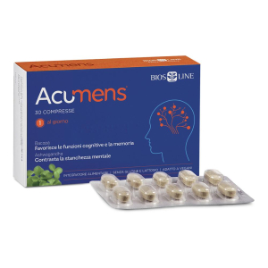 acumens biosline 30 compresse bugiardino cod: 944983218 