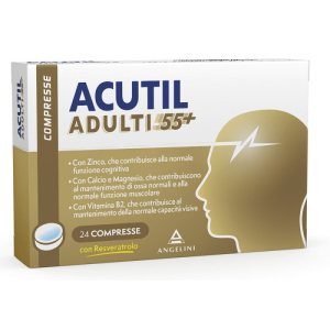 acutil adulti 55+ 24cpr bugiardino cod: 984177713 