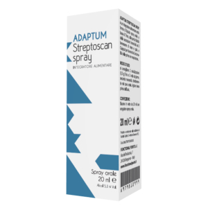 adaptum streptoscan spray 20ml bugiardino cod: 979810999 
