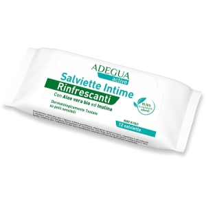 Cerca Offerte di Adegua active salviette intime rinfrescanti 12 pezzi e acquista online