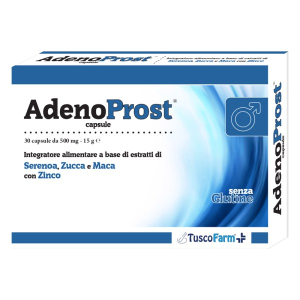adenoprost 30 capsule 500mg bugiardino cod: 972500730 