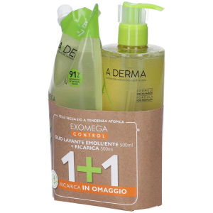 Aderma exomega duo igiene ecopack 500 ml + 500 ml
