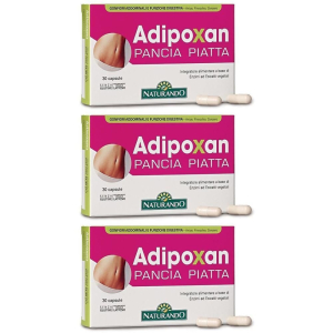 Cerca Offerte di adipoxan pancia piatta 30 capsule 3x13,1 g e acquista online