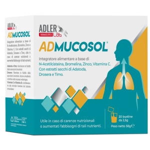 admucosol 20bust bugiardino cod: 987289648 