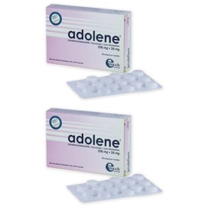Cerca Offerte di adolene 200mg+20mg 30 compresse 2x12,3 g e acquista online