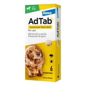 Cerca Offerte di adtab 6 compresse 450 mg cani 11-22 e acquista online