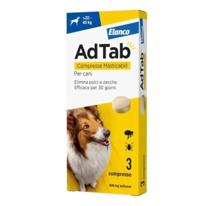 adtab*3cpr 900mg cani 22-45kg bugiardino cod: 105723100 