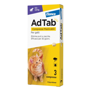 adtab*3cpr 12mg gatti 0,5-2kg bugiardino cod: 105723124 