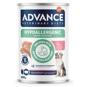 Cerca Offerte di advance cane diet hypoallergenic maiale 400gr (lattina) e acquista online