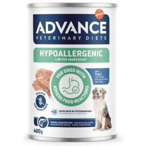 Cerca Offerte di advance cane hypoallergenic trota 400gr (lattina) e acquista online
