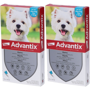 Cerca Offerte di advantix spot-on per cani oltre 4 kg fino a 10 set da 2 2x6x1 ml so e acquista online