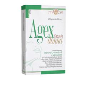 agex donna pharcos 40 capsule 500 mg bugiardino cod: 906490230 