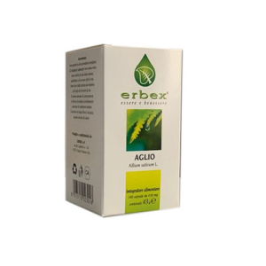 erbex aglio 100 capsule 430 mg bugiardino cod: 902192881 