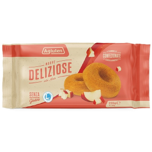 Agluten nuove deliziose alle mele senza glutine 4 x 55 grammi
