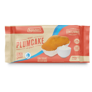 Agluten nuovi plumcake allo yogurt senza glutine 4 x 35 grammi