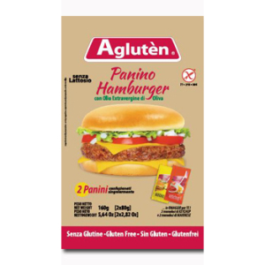 agluten panino hamburger 160g bugiardino cod: 974025948 