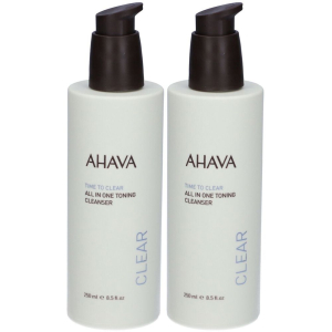 Cerca Offerte di ahava all in one toning cleanser set da 2 2x250 ml gel detergente e acquista online