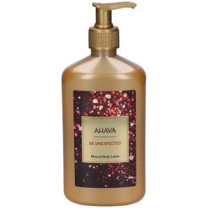 Ahava lozione corpo minerale senza alcool e parabeni limited edition 500 ml