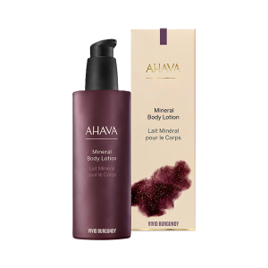 Ahava vivid burgundy latte corpo minerale 250 ml lozione