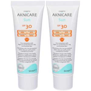 Cerca Offerte di aknicare sun spf 30 50 ml 2x50 ml emulsione e acquista online