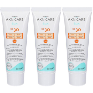 Cerca Offerte di aknicare sun spf 30 50 ml 3x50 ml emulsione e acquista online