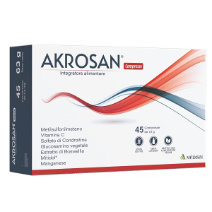 akrosan 45cpr bugiardino cod: 987376860 