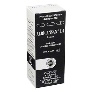 albicansan d4 20 capsule sanum bugiardino cod: 800105900 