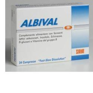 albival probiotico 24 compresse bugiardino cod: 905733263 