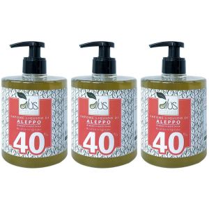Cerca Offerte di aleppo sapone liquido 40% 500 ml 3x500 ml e acquista online