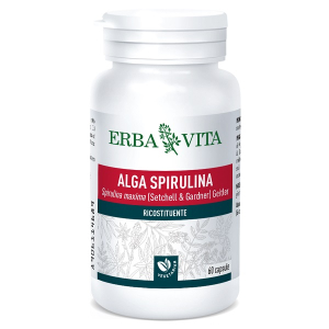 alga spirulina 60 capsule 450mg bugiardino cod: 906114689 