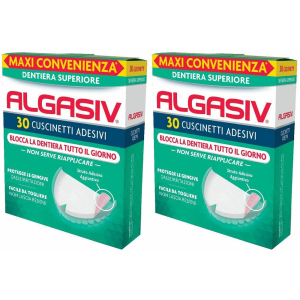 Cerca Offerte di algasiv® cuscinetti adesivi dentiera superiore set da 2 2x1 pz altro e acquista online